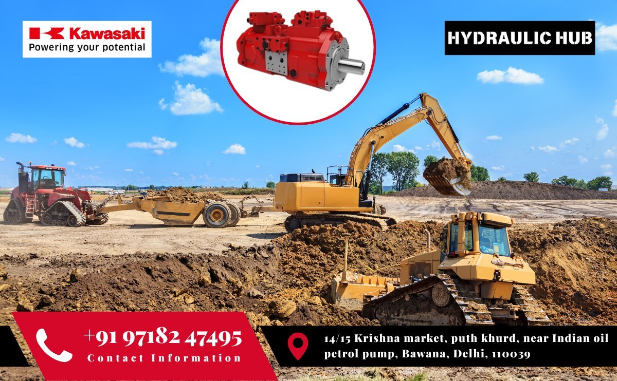 Kawasaki Hydraulic Pump | Types, Features and Their Uses